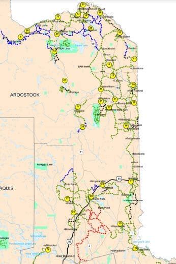 Over 1,000 miles of well-maintained ATV trails. . Aroostook county atv trails